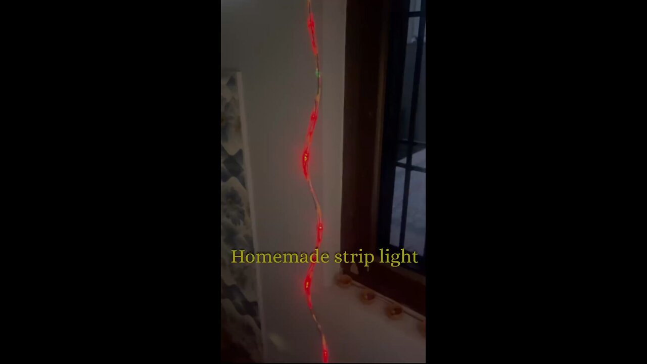 Homemade Strip Light | Simple DIY Lighting Idea
