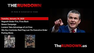 #845 - Sec Def Nominee Pete Hegseth Was Under Fire During Confirmation Hearing.