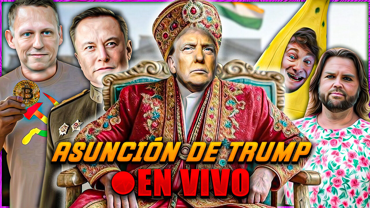 🔴 ASUNCIÓN DE TRUMP 2025 - REACCIÓN EN VIVO