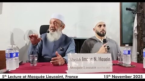 Sheik Imran Hosein - Lectures in France: 5. Methodology for study of the Qur'an - Surah al-Kahf