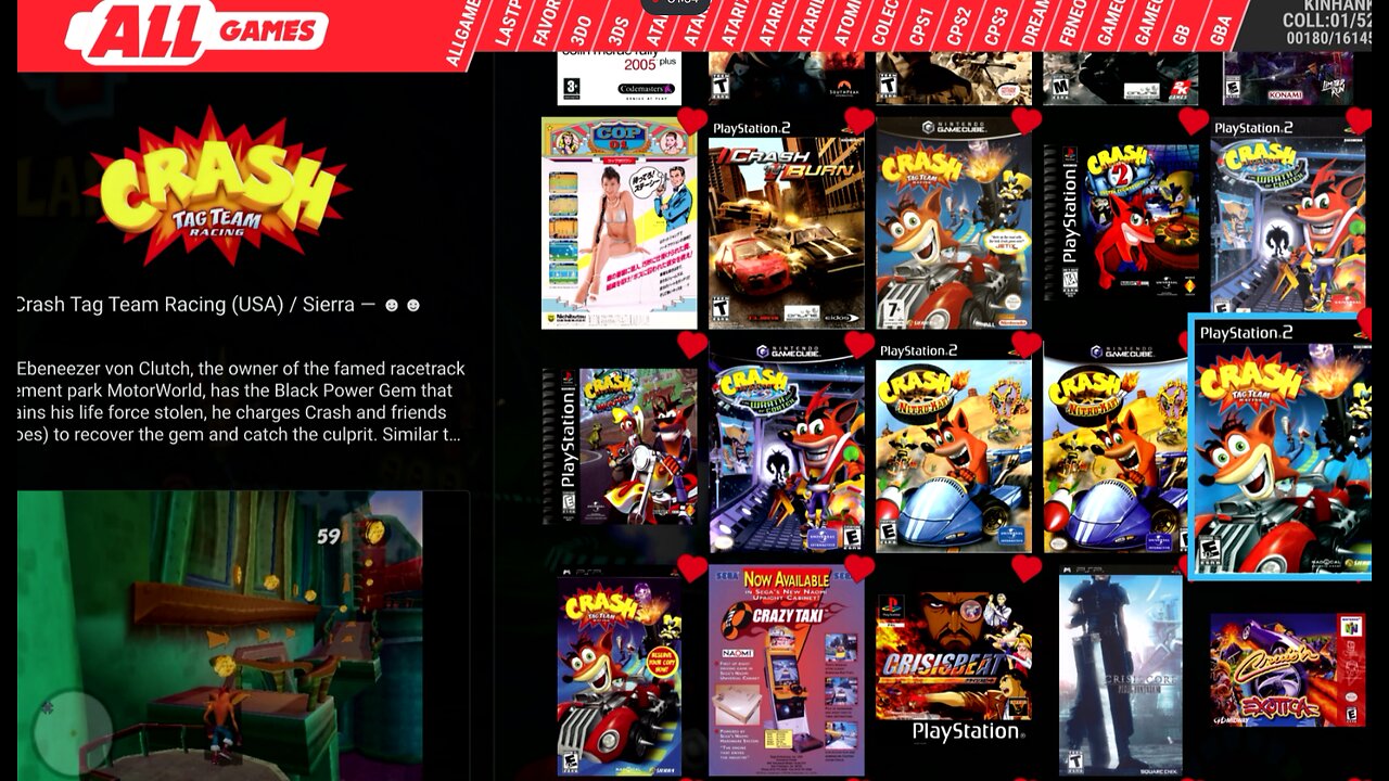 retro gaming on the kinhank X5 Pro