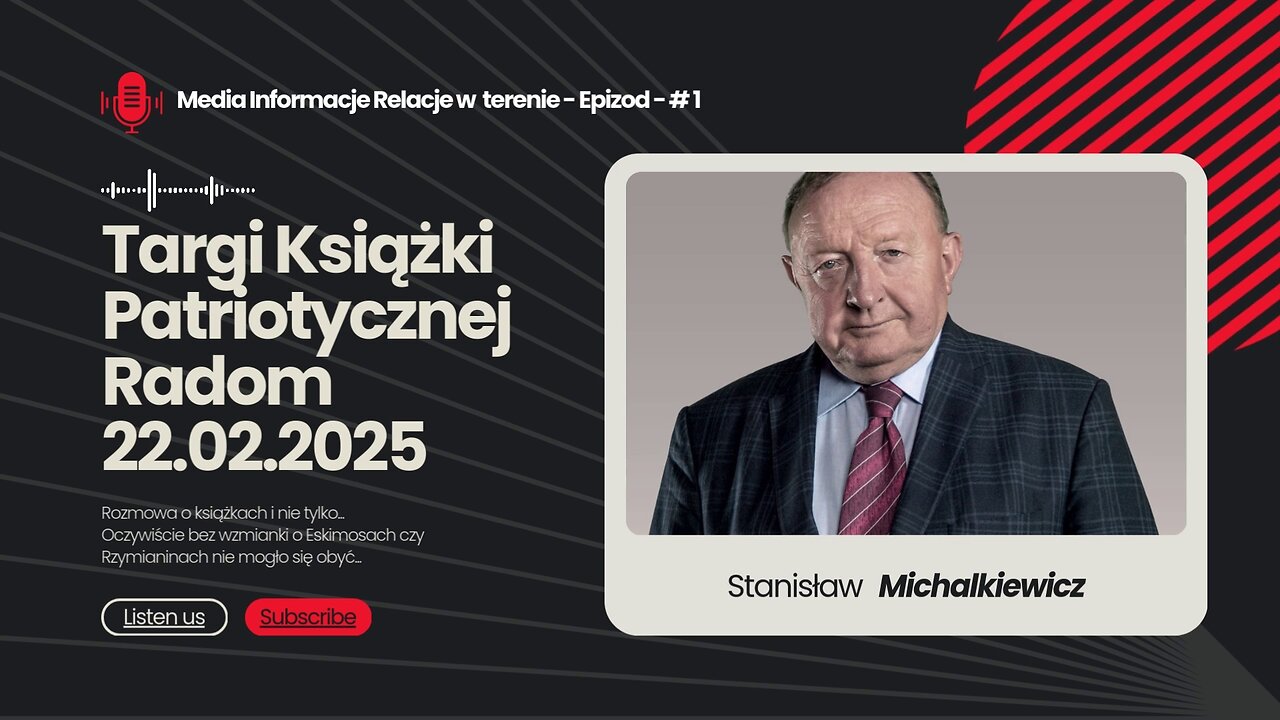 Stanisław Michalkiewicz - Targi książki Radom 22.02.2025