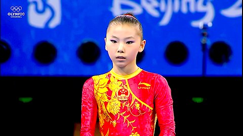 HE KEXIN🇨🇳🥇Uneven Bars Final 2008 Beijing OG (4K)