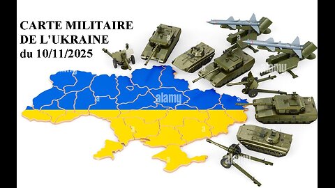 CARTE MILITAIRE UKRAINE.Pokrovsk Kupiansk sont tombées.Ukraine dans le noir : coupures élec majeures