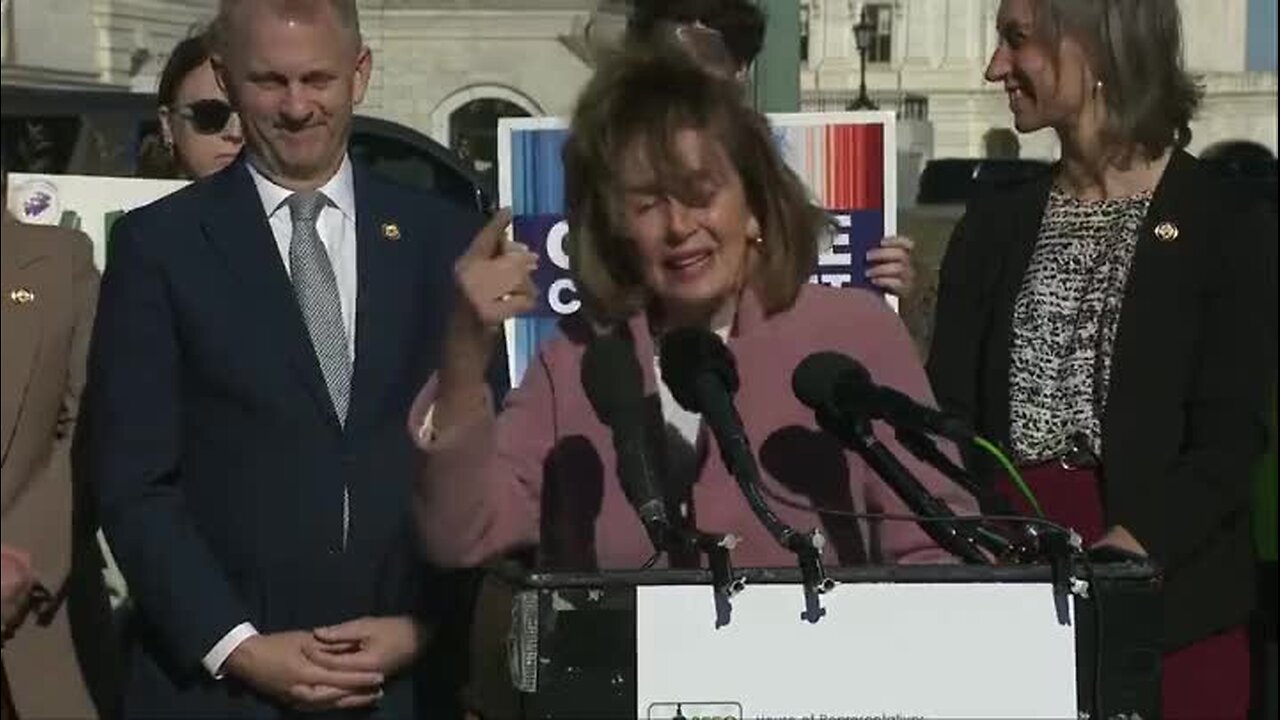 Pelosi: Climate Change Is Not Only a Moral Issue, It’s Affordability Issue as Well and It’s Forcing People to Migrate into the U.S.