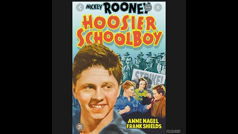 CS #132 The Hoosier Schoolboy (1937) MICKEY ROONEY