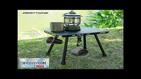 WESTTUNE Camping Portable Tactical Stool Multifunctional Aluminum Alloy Pony Stool Outdoor Review