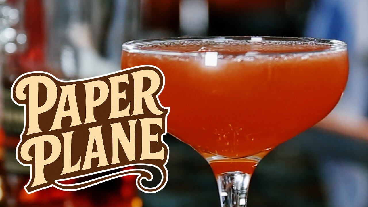 4 Equal Parts. Endless Flavor. Meet the Paper Plane Cocktail.