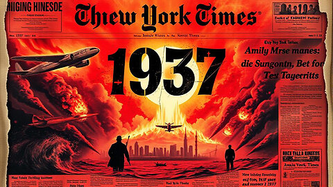 1 Headline a day - 1937 New York Times