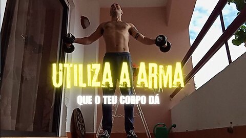 Treino de Ombros Lateral (8 kg por Halter) 1 Set MAX Reps!