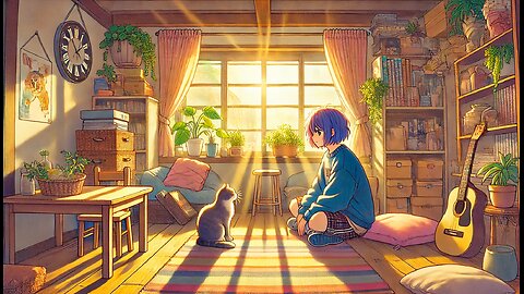 1-Hour Upbeat Lo-Fi Hip-Hop for Focus & Good Vibes | Study, Work, and Relax with Happy Beats