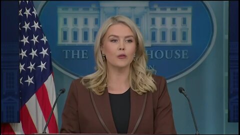 Karoline Leavitt: Trump Could Sign Off On Reopening Govt TONIGHT