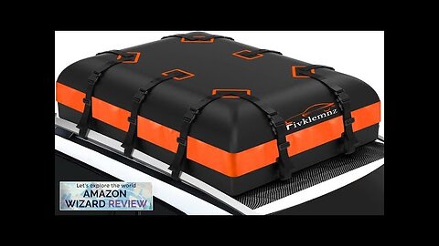 FIVKLEMNZ Car Rooftop Cargo Carrier Roof Bag Waterproof for All Top Review