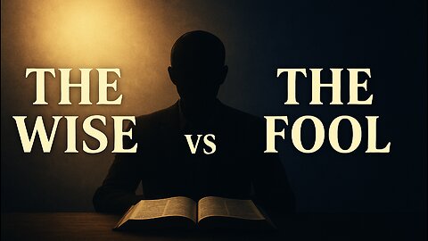 The Wise vs The Fool | Biblical Wisdom That Transforms Your Life (Proverbs, Jesus & Timeless Truth)
