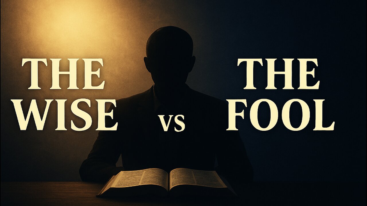 The Wise vs The Fool | Biblical Wisdom That Transforms Your Life (Proverbs, Jesus & Timeless Truth)