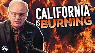 California is Burning: Fire and Pillars of Smoke