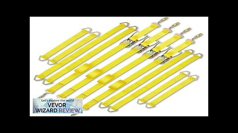 VEVOR Ratchet Tie Down Straps 2'' x 15.6' Heavy Duty Ratchet Straps Review