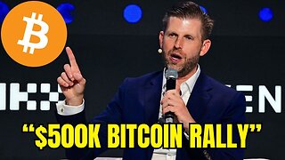 Fink Says Sovereign Wealth Funds Are Buying Bitcoin – Eric Trump Calls for $500K BTC