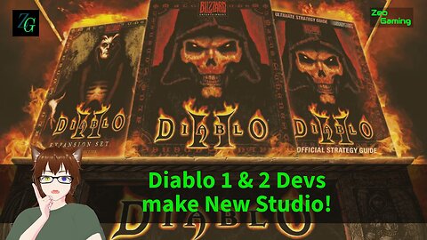 Diablo 1 and 2 Devs make New Studio!