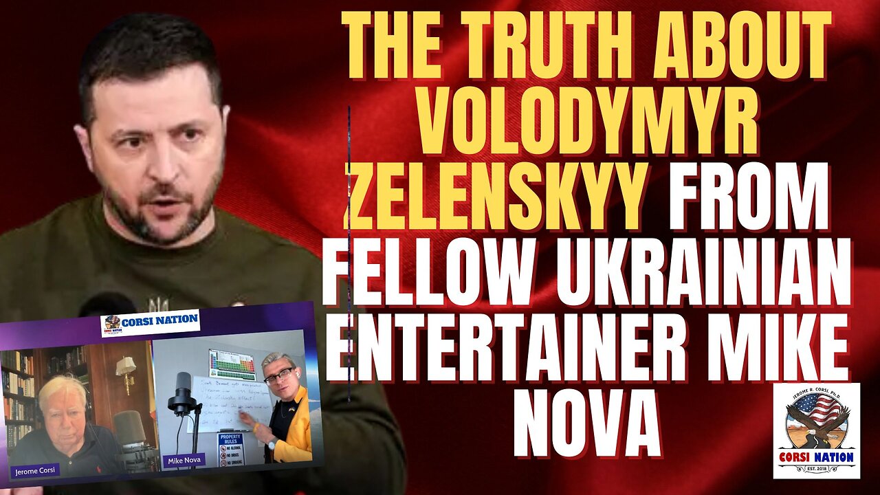 The Truth About Volodymyr Zelenskyy from Fellow Ukrainian Entertainer Mike Nova