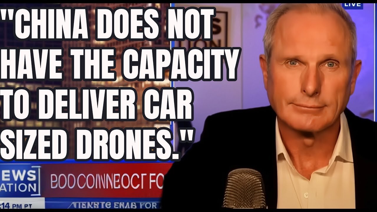 "These are not from China" Coulthart shoots down the claims that drones were sent from China.
