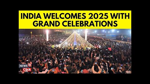 New Year Celebration 2025 | India Welcomes 2025 With Celebrations | Happy New Year 2025 | News18