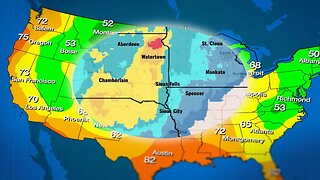 Bomb Cyclone Headed For Minnesota, Iowa, South Dakota - 4 Feet Possible for the PNW - Kilauea Erupts