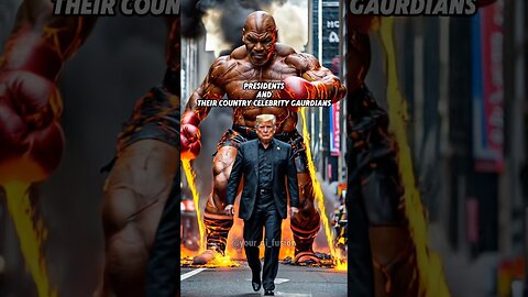 Presidents and Their Country Celebrity Guardians!