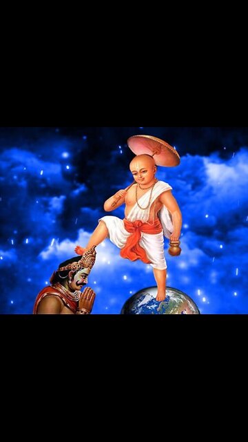 Vishnu’s 5th Avatar – Vamana’s Cosmic Steps 🌍✨