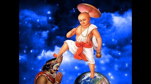 Vishnu’s 5th Avatar – Vamana’s Cosmic Steps 🌍✨
