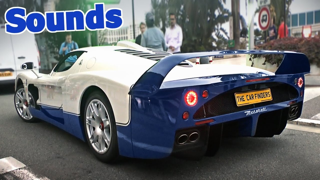 Maserati MC12 - Ride, Chase, Acceleration, Start Up, Full sound!