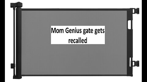 Mom genius gate gets recalled, moms not so genius