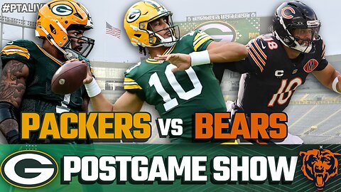 🏈 PACKERS vs BEARS LIVE POSTGAME! Full Reaction & Breakdown!
