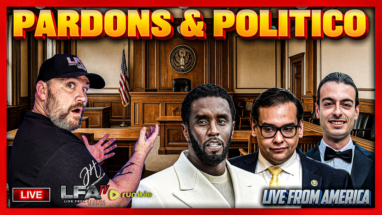PARDONS & POLITICO IS FAKE! | LIVE FROM AMERICA 10.21.25 11AM