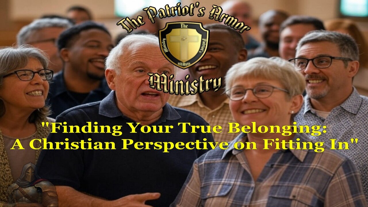 Do you feel you don't belong sometimes? Then this video is for you.