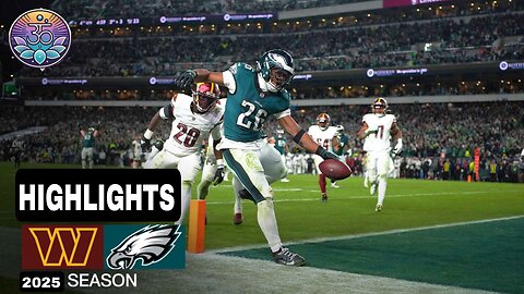 Washington Commanders vs Philadelphia Eagles | Football League 2025 | FULL GAME HIGHLIGHTS