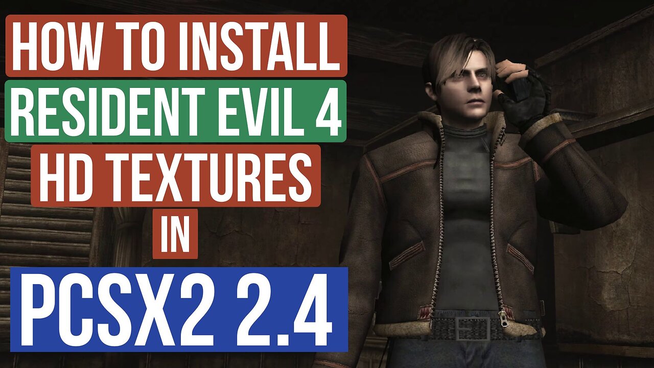How to Install Resident Evil 4 HD Textures in PCSX2 2.4