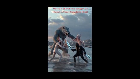 Wreck & Sheriff Save Savage City (Reject: A Super Superhero Story)