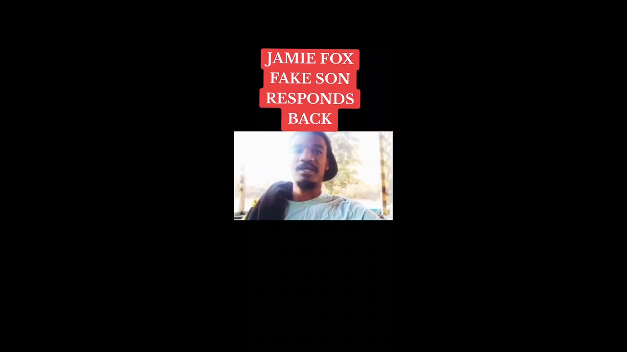 @JamieFoxx FAKE SON ADMITS TO LYING ON JAMIE FOX HE WAS ACTING #surrealmookie #jamiefox #fyp #viral