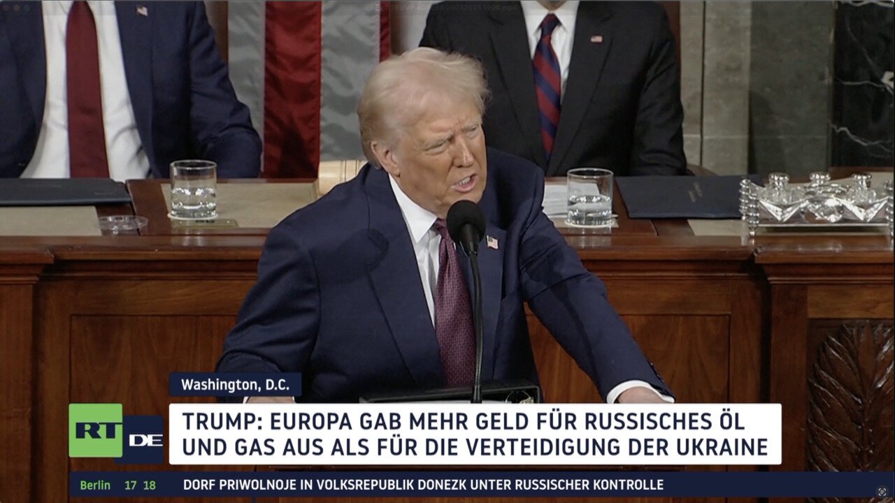 Trump vor Kongress: "Wir fanden Hunderte Milliarden Dollar an Betrug"