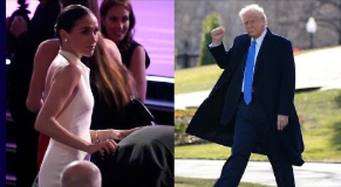 "Donald Trump's Bold Swipe at Meghan Markle – Fans React with Laughter!"