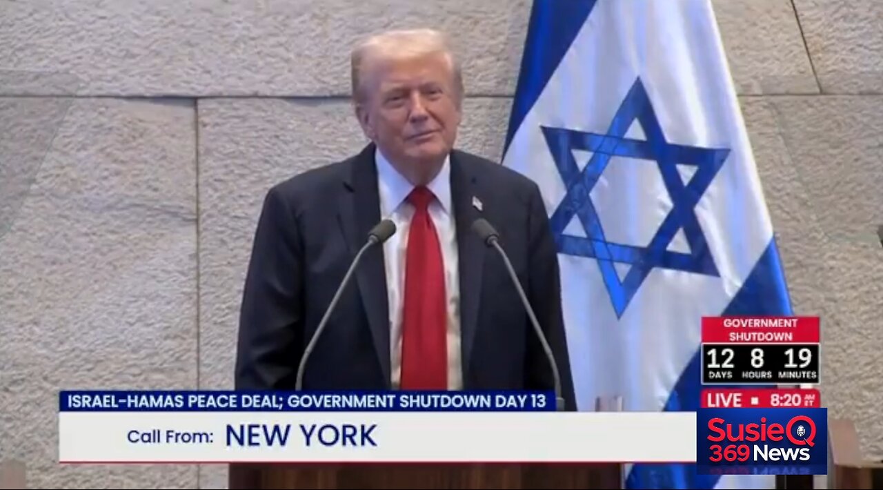 NY Dem C-SPAN Caller MOVED TO TEARS over Trump's PEACEMAKING between Israel & Hamas