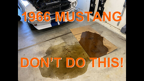 How to Replace the Oil Sending Unit in a Classic Mustang