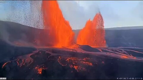 Kīlauea, Hawaii’s most active volcano, erupted, shooting lava over 1,000 feet into the air.