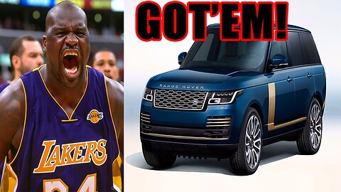 Lakers legend Shaquille O'Neal ROBBED BLIND by Illegal Aliens of his $200,000 Custom Range Rover!