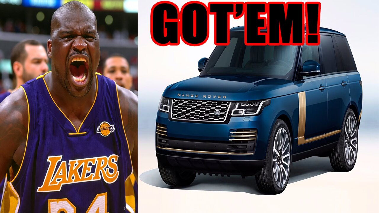 Lakers legend Shaquille ONeal ROBBED BLIND by Illegal Aliens of his $200,000 Custom Range Rover!