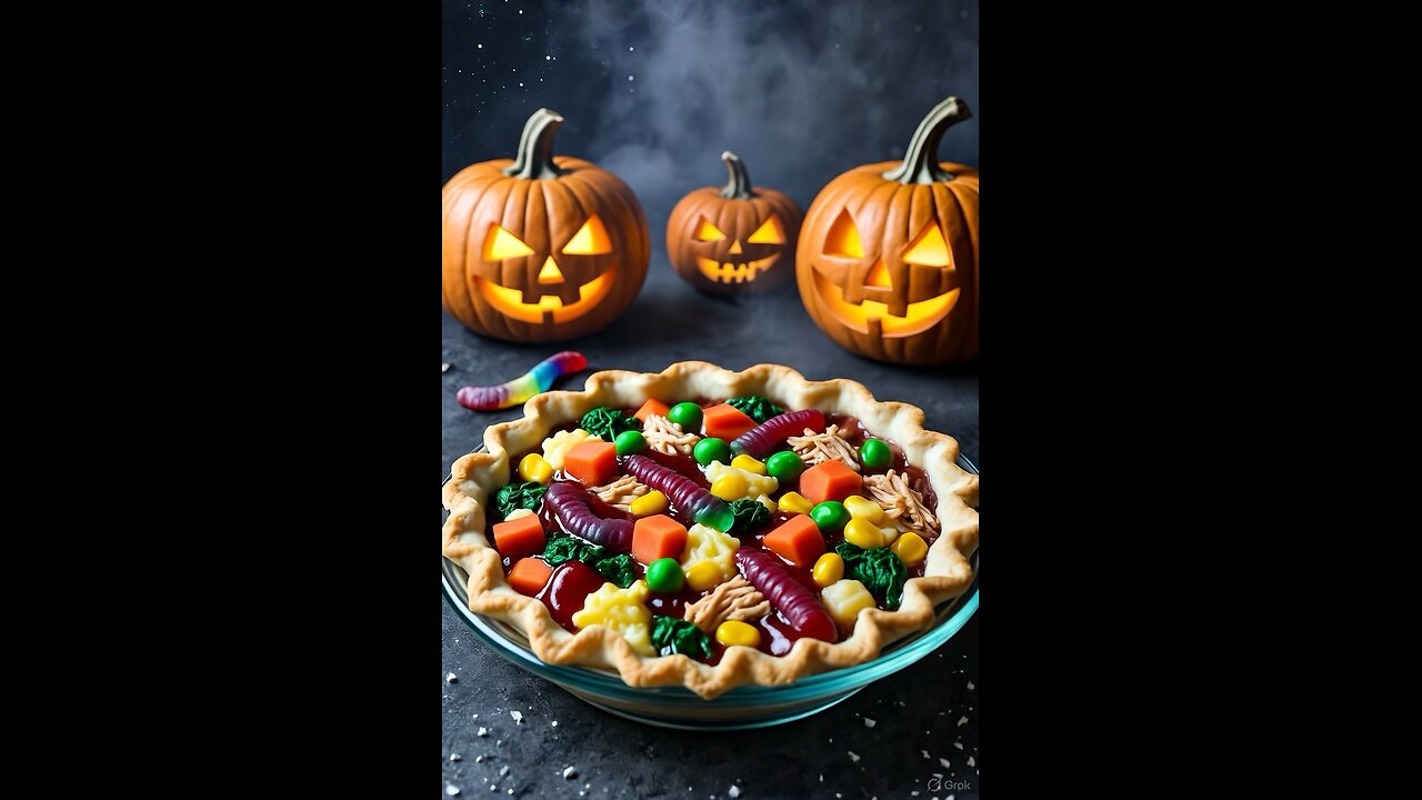 VOMIT 🤮 PIE 🥧 HAPPY HALLOWEEN! 👀