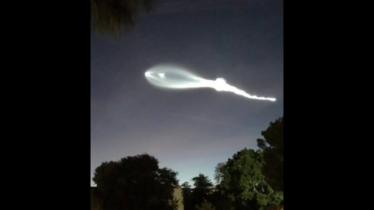 UFO in sky