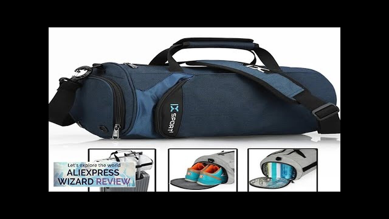 IX Large Gym Bag Fitness Bags Wet Dry Training Men Yoga Review