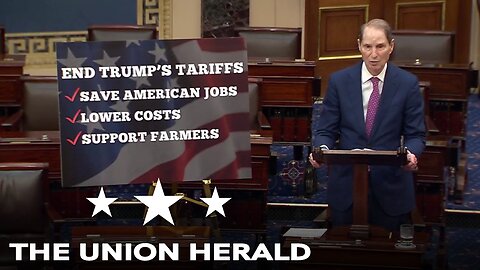 Senator Wyden Delivers Remarks on Trump Global Tariff Termination Bill